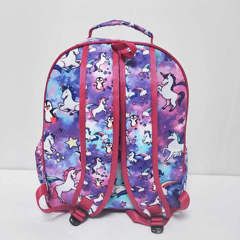 Personalised Unicorn Printed Kids Bagpack